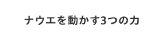 ナウエを動かす3つの力